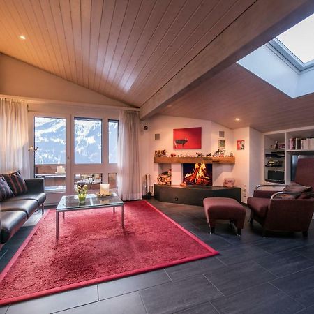 Chalet Primula Penthouse Wengen Kültér fotó