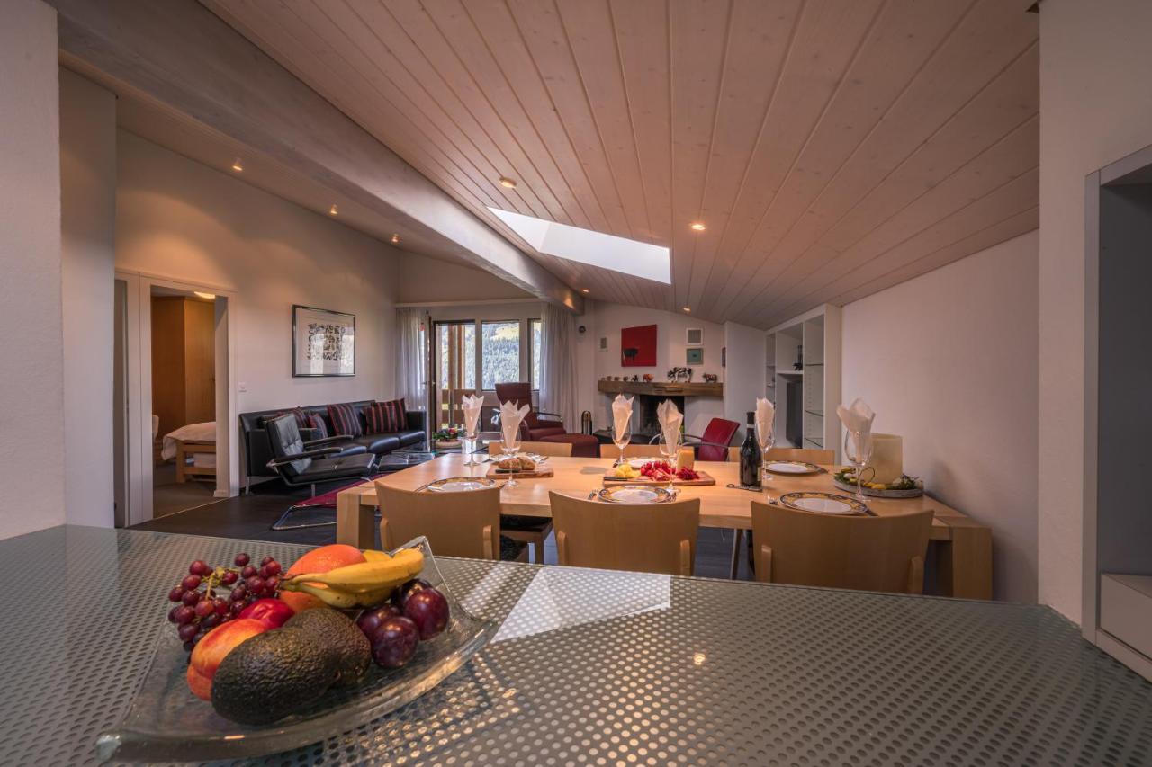 Chalet Primula Penthouse Wengen Kültér fotó