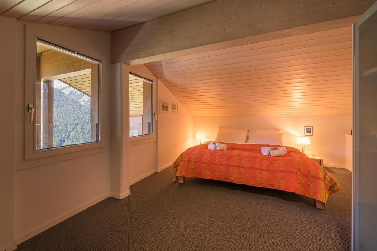 Chalet Primula Penthouse Wengen Kültér fotó