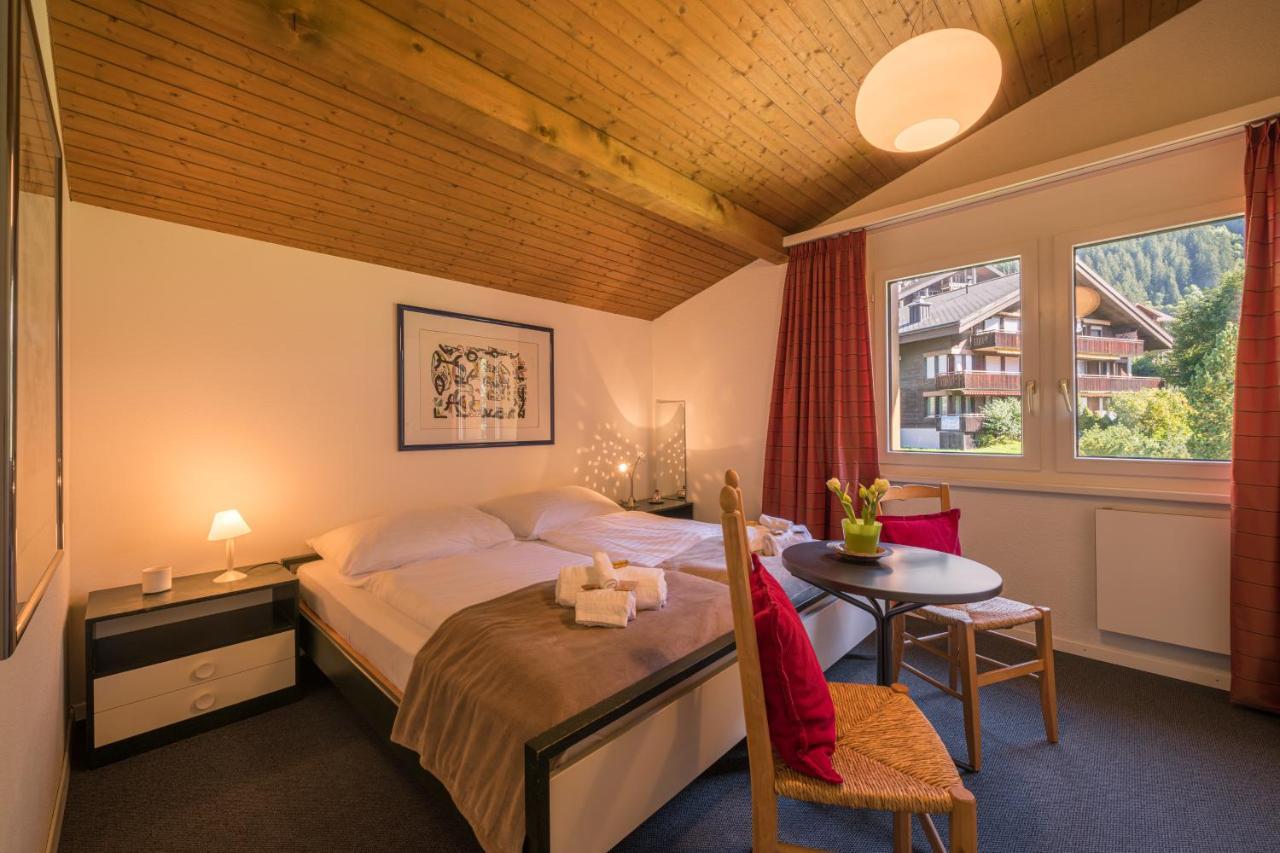 Chalet Primula Penthouse Wengen Kültér fotó