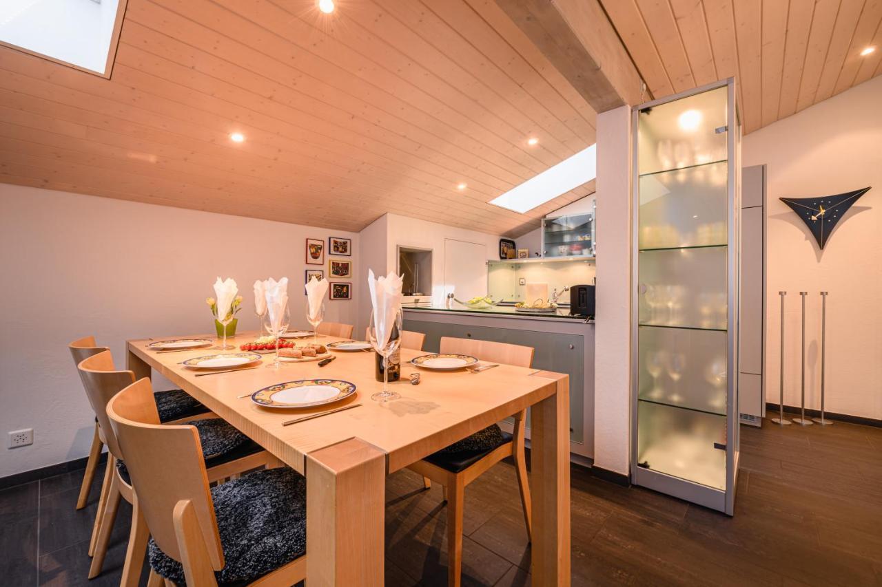 Chalet Primula Penthouse Wengen Kültér fotó
