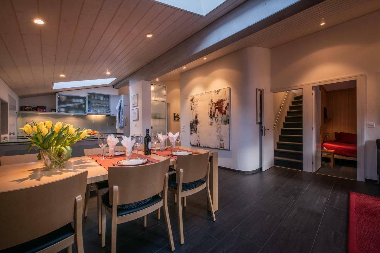 Chalet Primula Penthouse Wengen Kültér fotó