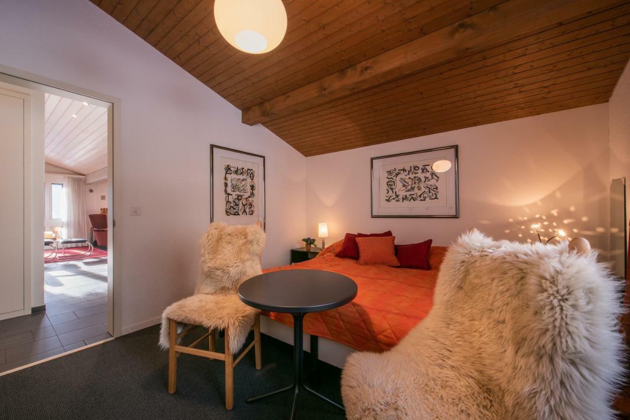 Chalet Primula Penthouse Wengen Kültér fotó