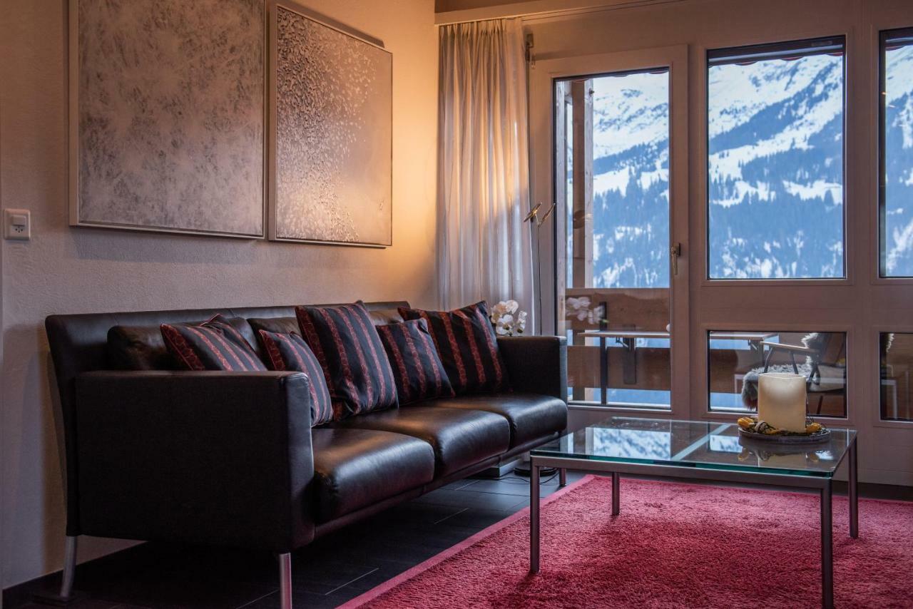 Chalet Primula Penthouse Wengen Kültér fotó